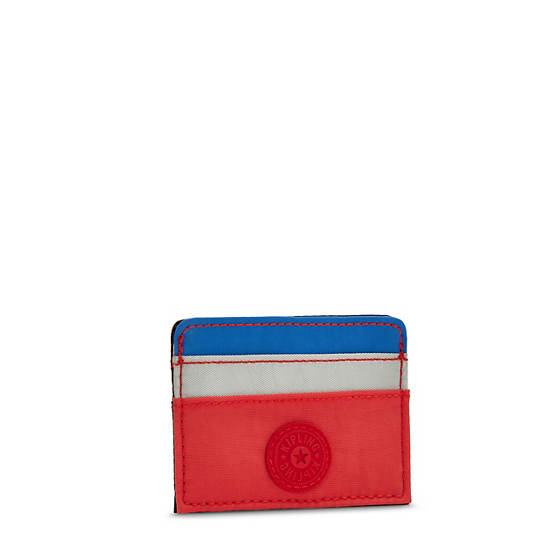 Kipling Cardy Card Holder Çanta Mavi Kırmızı | TR 1162YX